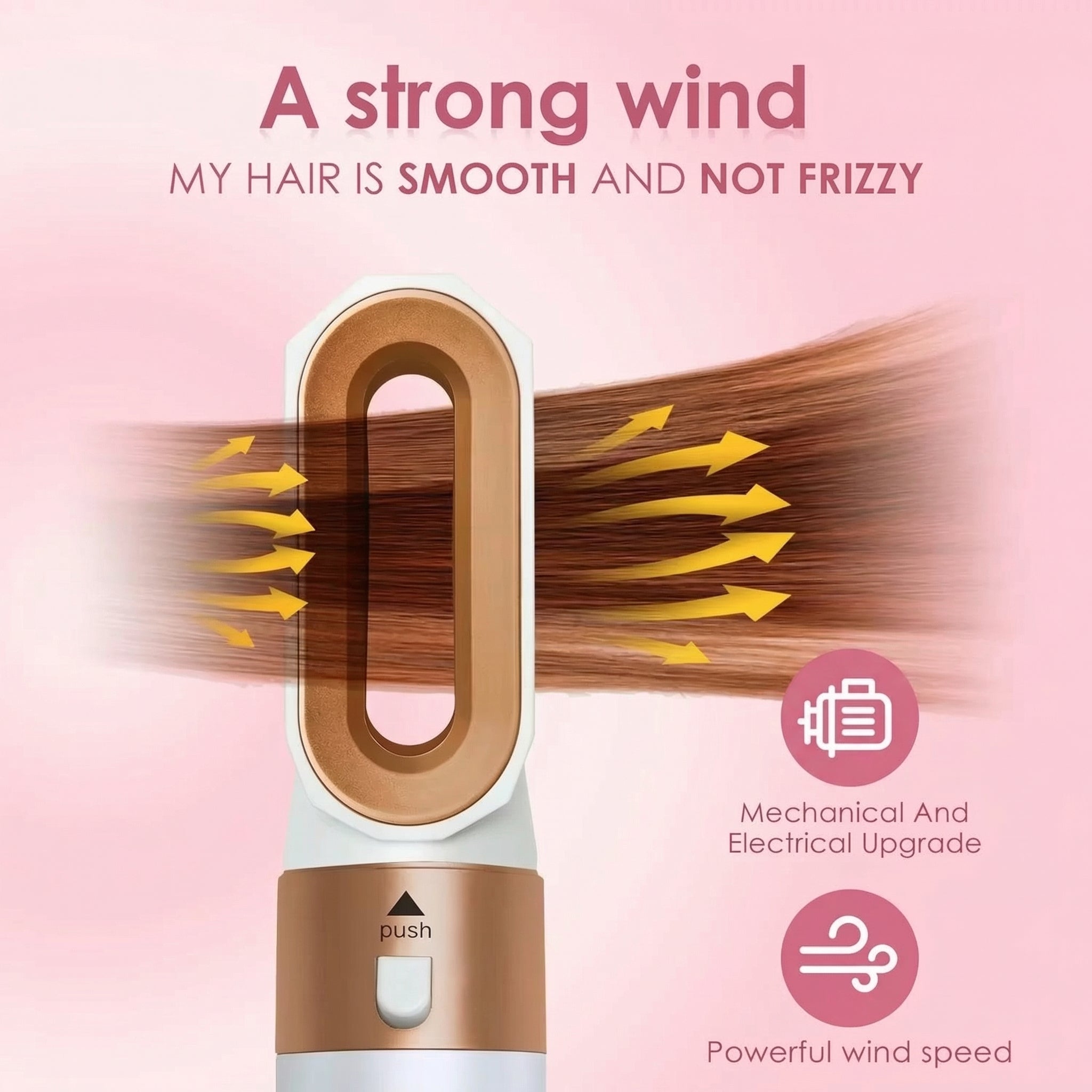 Multi-Attachment Hot Air Styler Nova 5